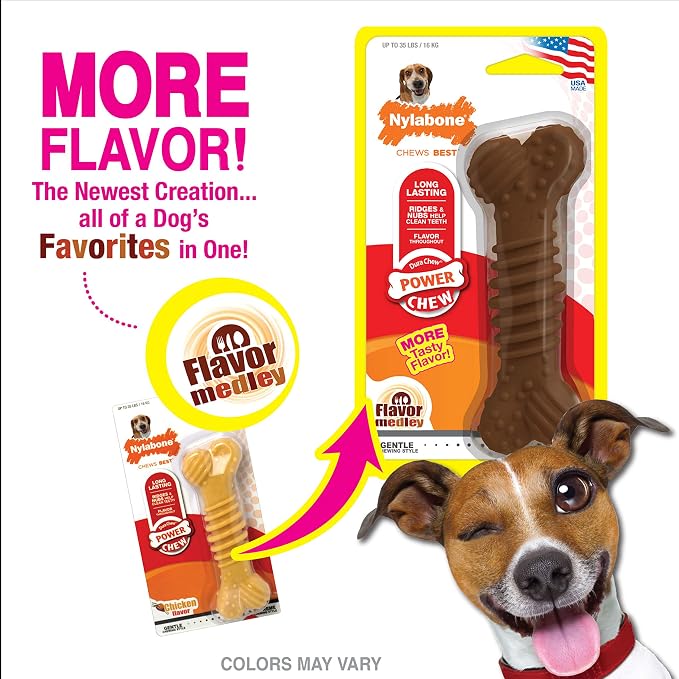 Nylabone Groove Bone Power Chew Toy - Image 10