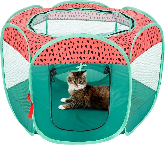Furhaven Portable Dog Playpen Cat Tent, Pet Playground, Kennel Foldable Indoor by FurHaven
