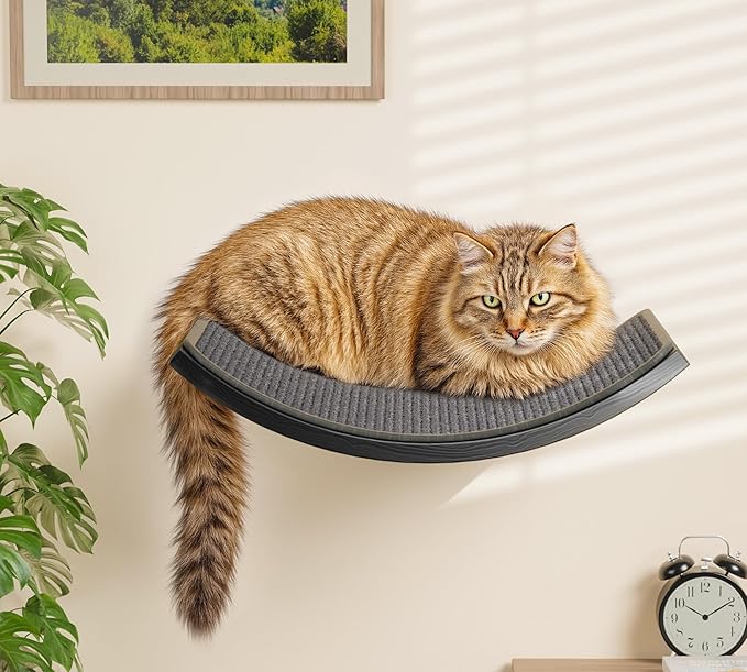 Wall Mounted Curved Cat Hammock - Image 8