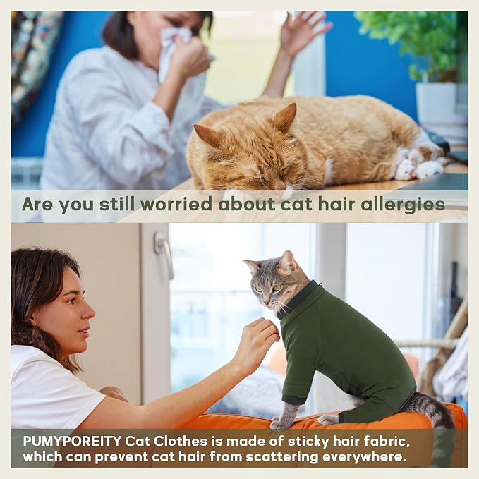 PUMYPOREITY Sticky Cat Clothes - Image 2