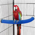 U Shape Parrot Perch Stand Toy Bird Platform Sand Paw Grinding Clean Stick by FrgKbTm