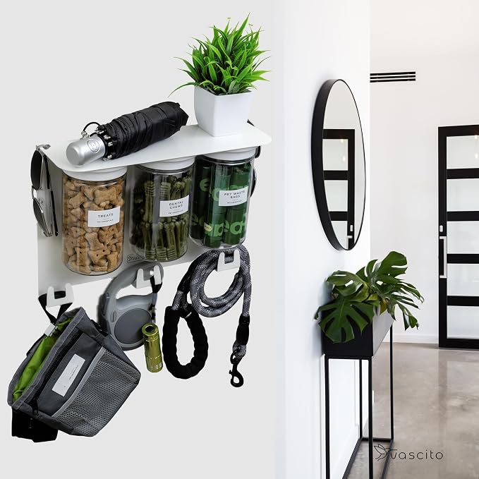 Dog Treat Holder For Wall Storage For Pets, Premium Pet Wall Organizer - Image 9