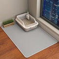 HCY&WLD Cat Litter Mat, 45x26/35x24/30x22/24x18 Inch Double Layer Cat Litter by HCY%26WLD