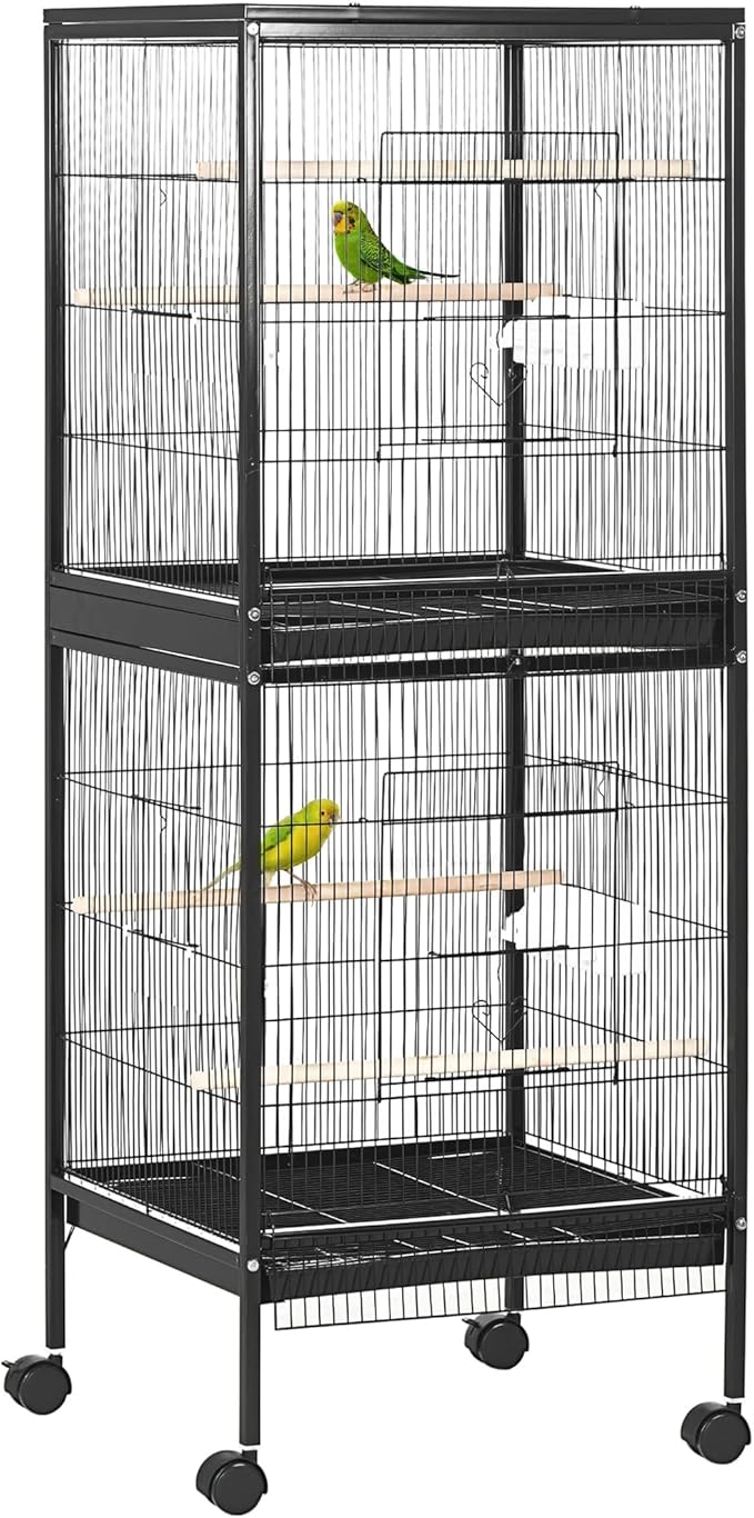 PawHut Large Bird Cage with 1.7 ft. Width by PawHut