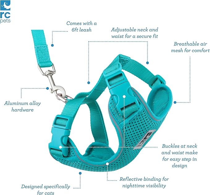 RC Pets Adventure Kitty Cat Harness | Adjustable Airmesh Vest - Image 6