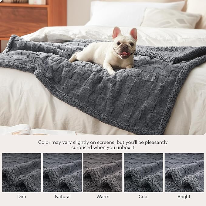 GASUR Waterproof Dog Blankets for Medium Small Dogs, Dog Blanket for Couch Bed - Image 8