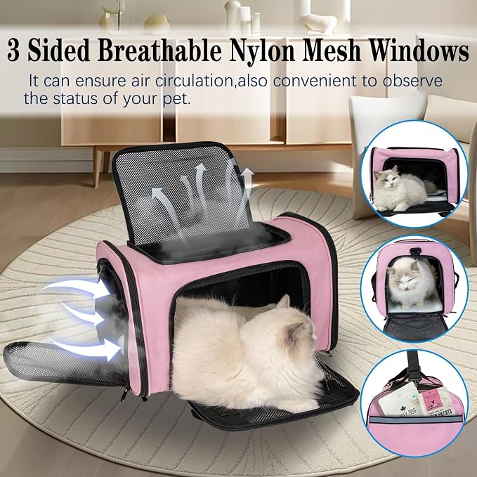 Top tasta Dog Cat Carrier Pet Carriers - Image 8