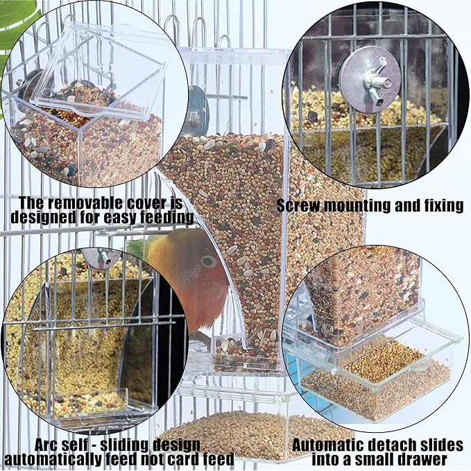 Hamiledyi Automatic Parrot Feeder - Image 3