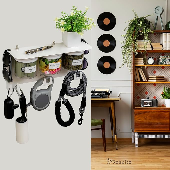 Dog Treat Holder For Wall Storage For Pets, Premium Pet Wall Organizer - Image 7