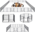 Dog Playpen, Portable Outdoor Dog Fence, Dog Playpen by XDPET