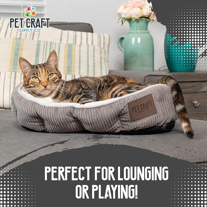 Pet Craft Supply Cat Bed for Indoor Cats - Image 4