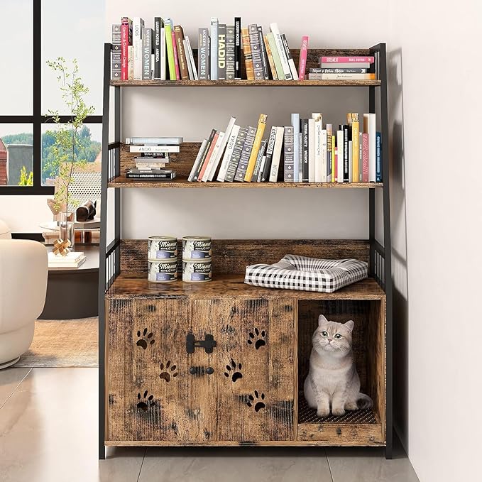 Recaceik Large Cat Litter Box Enclosure - Image 5