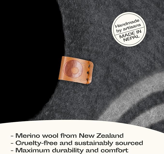MEOWFIA Cat Cave – Premium Felt Cat Bed - Image 3