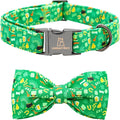 Lionheart glory Dog Bow Collar St. Patrick's Day Dog Collar by LionheartGlory