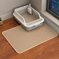 HCY&WLD 2-Pack Cat Litter Mat, Double Layer Honeycomb Waterproof Urine Proof by HCY%26WLD
