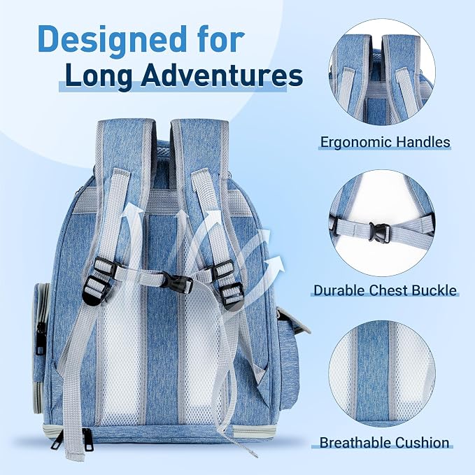 Pawstrip Cat Backpack Carrier - Image 3