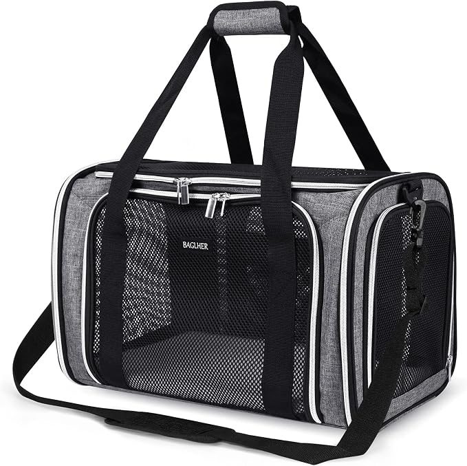 BAGLHER Pet Travel Carrier, Cat Carriers Dog Carrier by BAGLHER