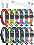 14 Pack Set Kitten Collars Breakaway by ExtodryPremiumCatCollarswithbell