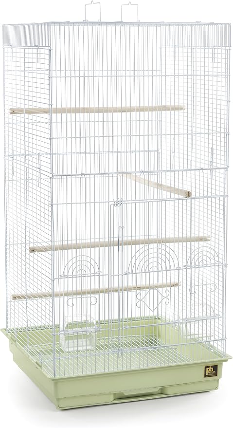 Prevue Pet Products SPECONO1818H-SG Tall Tiel Cage, Sage Green by PrevuePetProducts