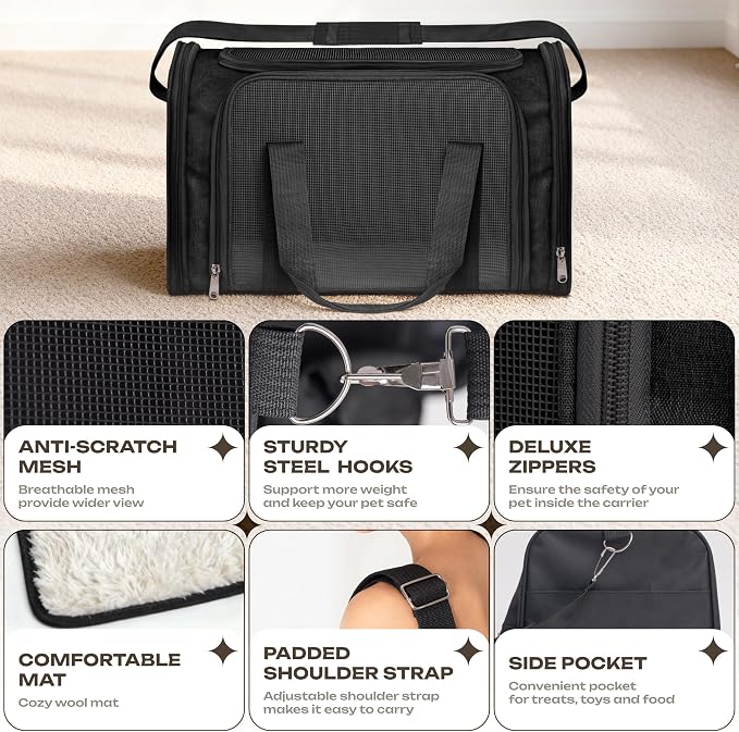 Airline Approved Medium Pet Carrier - Image 4