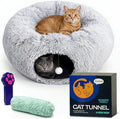 Cat Donut Tunnel Bed by WONDERFAMILY