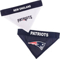 Pets First NFL New England Patriots Reversible Bandana Size XX-Large by PETSFIRST