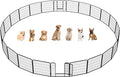 Yaheetech Dog Playpen Outdoor, 32 inch 24 Panels Dog Pen Indoor Heavy Duty by Yaheetech