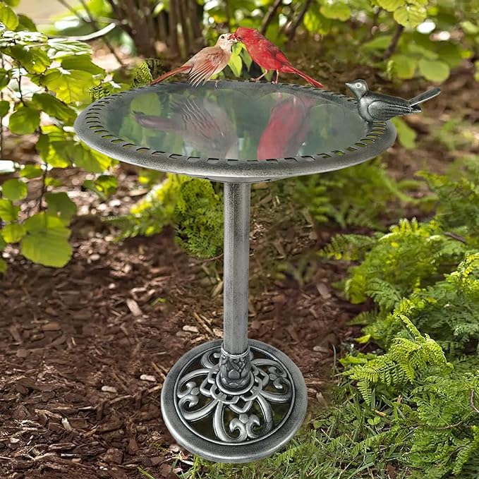 Outdoor Garden Bird Bath - Image 5