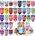 30 Pcs Adopt Me Dog Bandanas Bulk Pet Bibs Colorful Triangle Scarf Pet Adopt Me by Huhumy