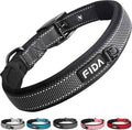 Fida Heavy Duty Dog Collar, Ultra Comfortable Soft Neoprene Padded, Adjustable
