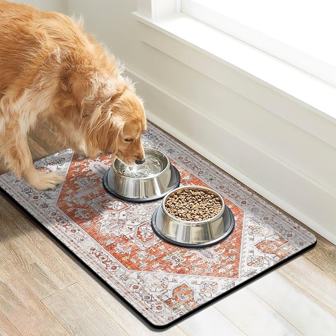 Eco-Friendly Boho Pet Feeding Mats - Image 2