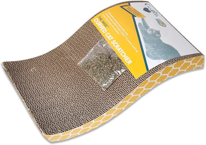 Our Pets OurPets The Wave Curved Catnip Cat Scratcher - Image 8