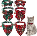 6 Pack Christmas Cat Collar by DragonflyDreams