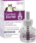 Comfort Zone Multi Cat Calming Diffuser Refill, 1 Pack – Cat Calming Pheromone by ComfortZone