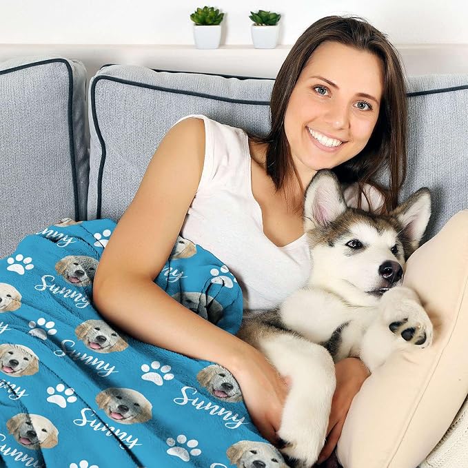 Personalized Dog Blanket, Customized Pet Blankets - Image 2