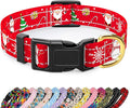 Reflective Dog Collar, Cute Christmas Style Dog Collars by TMOODEL