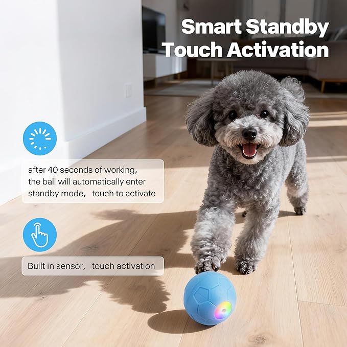 Pet Prime Interactive Dog Ball Toy, Automatic Rolling Ball - Image 5