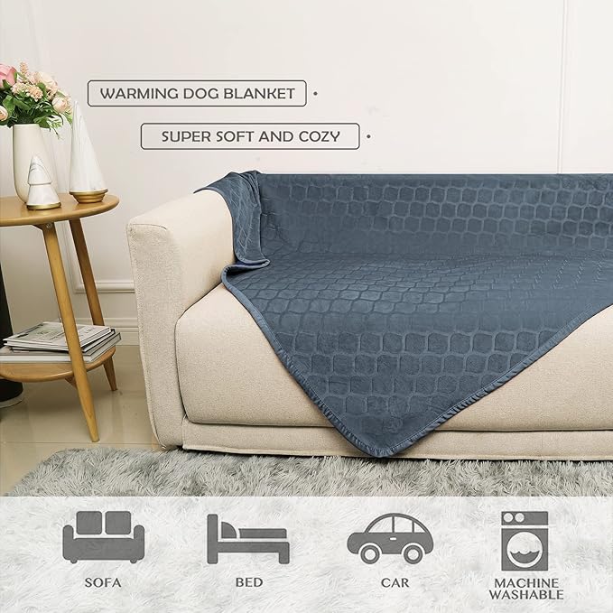 fuguitex Waterproof Dog Blanket Bed Cover Dog Crystal Velvet Moroccan Fuzzy - Image 5