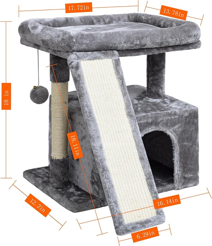 Small Cat Tree for Indoor Cats，Cat Tower - Image 6
