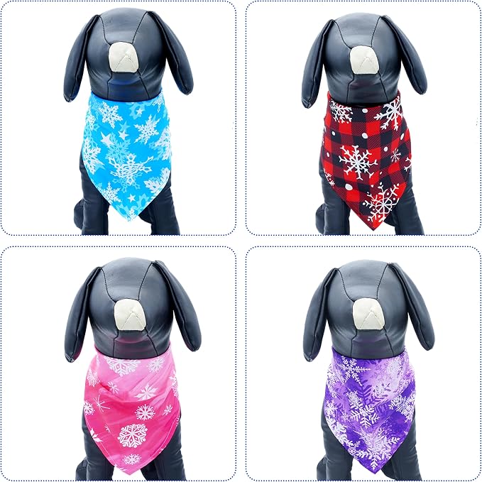 30 Pack Winter Dog Bandanas Bulk - Image 4