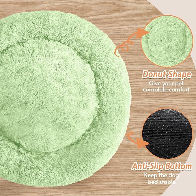 JOLLYVOGUE Calming Small Dog & Cat Bed - Image 3