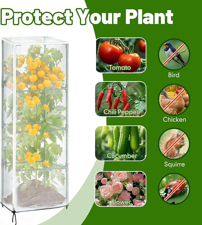 6 Pack 16.9 * 16.9 * 47.2inch Plant Cover - Image 4