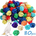 Sumind 80 Pieces Parrot Toy Wooden Blocks Bird Chewing Toys Mini Wood Chips by Sumind