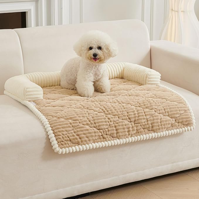 HAOMAIJIA Dog Couch Bed for Small Dogs, Non Slip Pet Couch Covers for Sofa by HAOMAIJIA