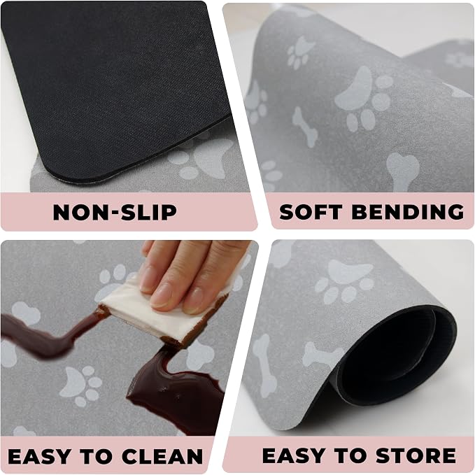 YCT Dog Food & Water Mat - Image 3