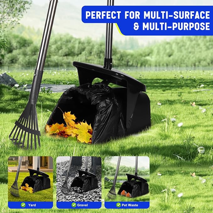 39.8'' Long Handle Dog Pooper Scooper - Image 6