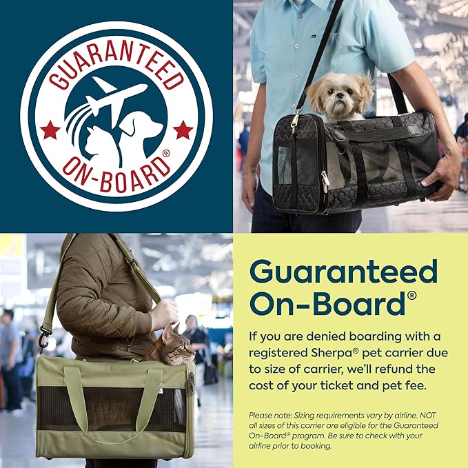 Sherpa Delta Airlines Travel Pet Carrier, Airline Approved & Guaranteed On Board - Image 5