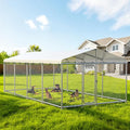 20'x10' Large Outdoor Dog Kennel Outside– Heavy-Duty Dog Enclosure by Unknown