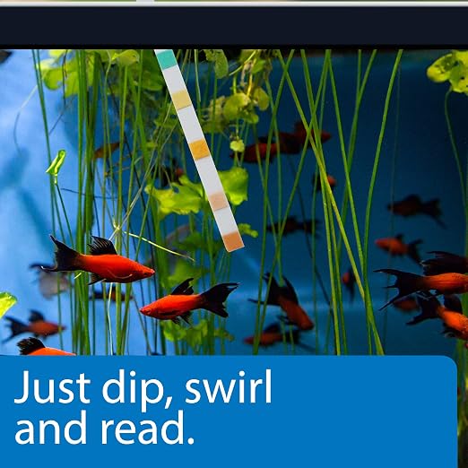 API 5-IN-1 TEST STRIPS Freshwater and Saltwater Aquarium Test Strips 4-Count Box - Image 4