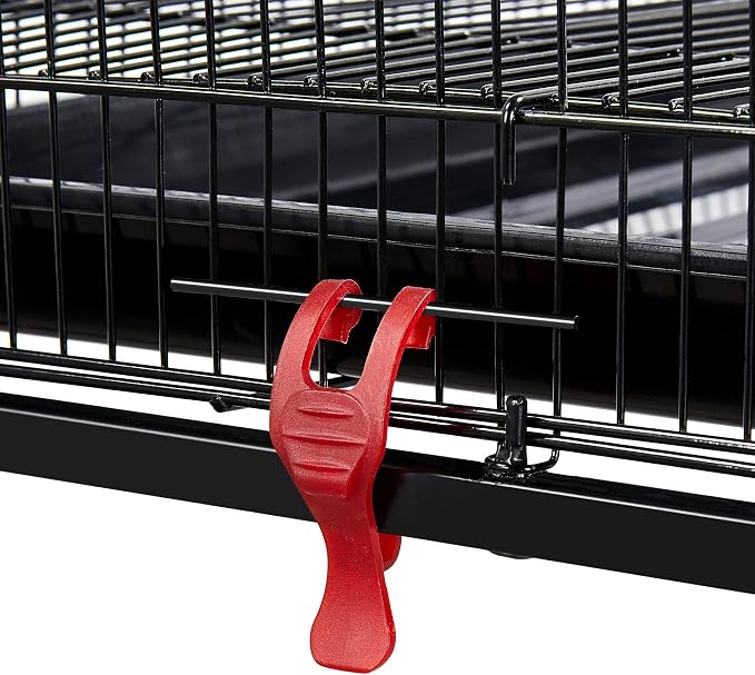 Yaheetech 47-inch Rolling Breeding Flight Bird Cages - Image 8